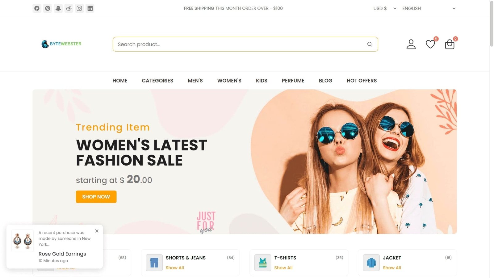 E-Commerce Website